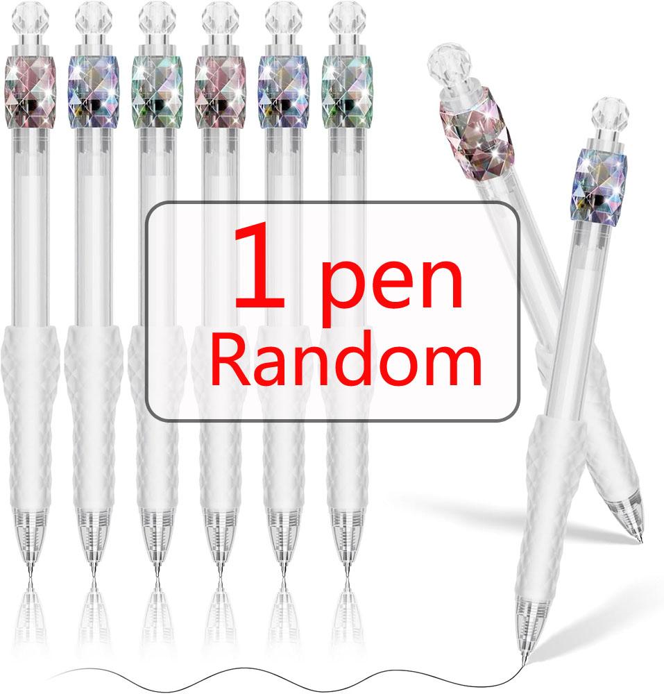 1/3/6 Pcs Rotating Crystal Gel Pens 0.5mm Fidget Rotat Gem Black Ink Fine Point Smooth Writing Pen Quick-dry for School Office Black
1/3/6 Pcs Rotating Crystal Gel Pens 0.5mm Fidget Rotat Gem Black Ink Fine Point Smooth Writing Pen Quick-dry for School Office Black