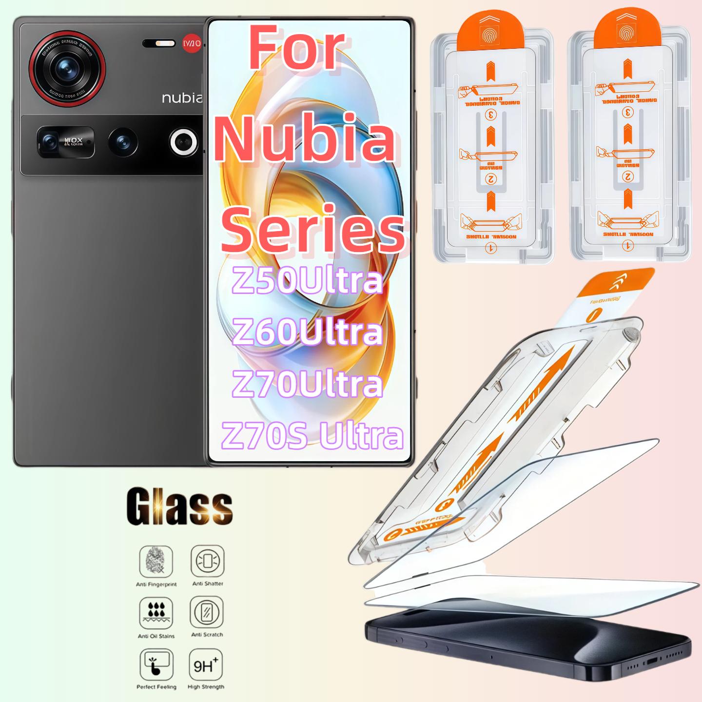 2-Pack High Definition Tempered Glass Screen Protector for ZTE Nubia Z50 Ultra/Z60 Ultra/Z70 Ultra/Z70S Ultra, Dust-Free ZTE nubia Z60 Ultra
2-Pack High Definition Tempered Glass Screen Protector for ZTE Nubia Z50 Ultra/Z60 Ultra/Z70 Ultra/Z70S Ultra, Dust-Free ZTE nubia Z60 Ultra