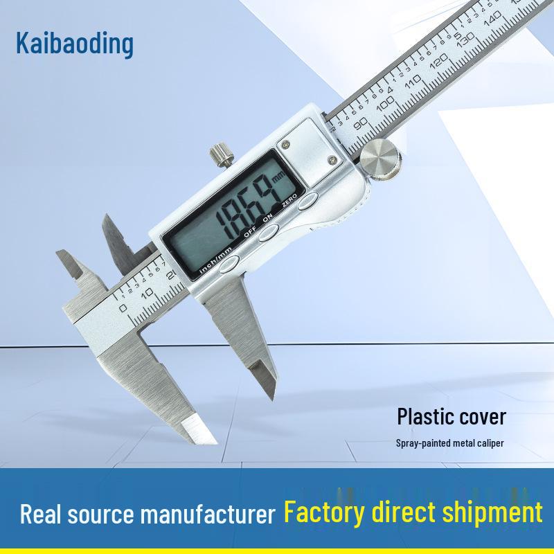 Stainless Steel High-Precision Digital Vernier Caliper - Wear & Corrosion Resistant
Stainless Steel High-Precision Digital Vernier Caliper - Wear & Corrosion Resistant