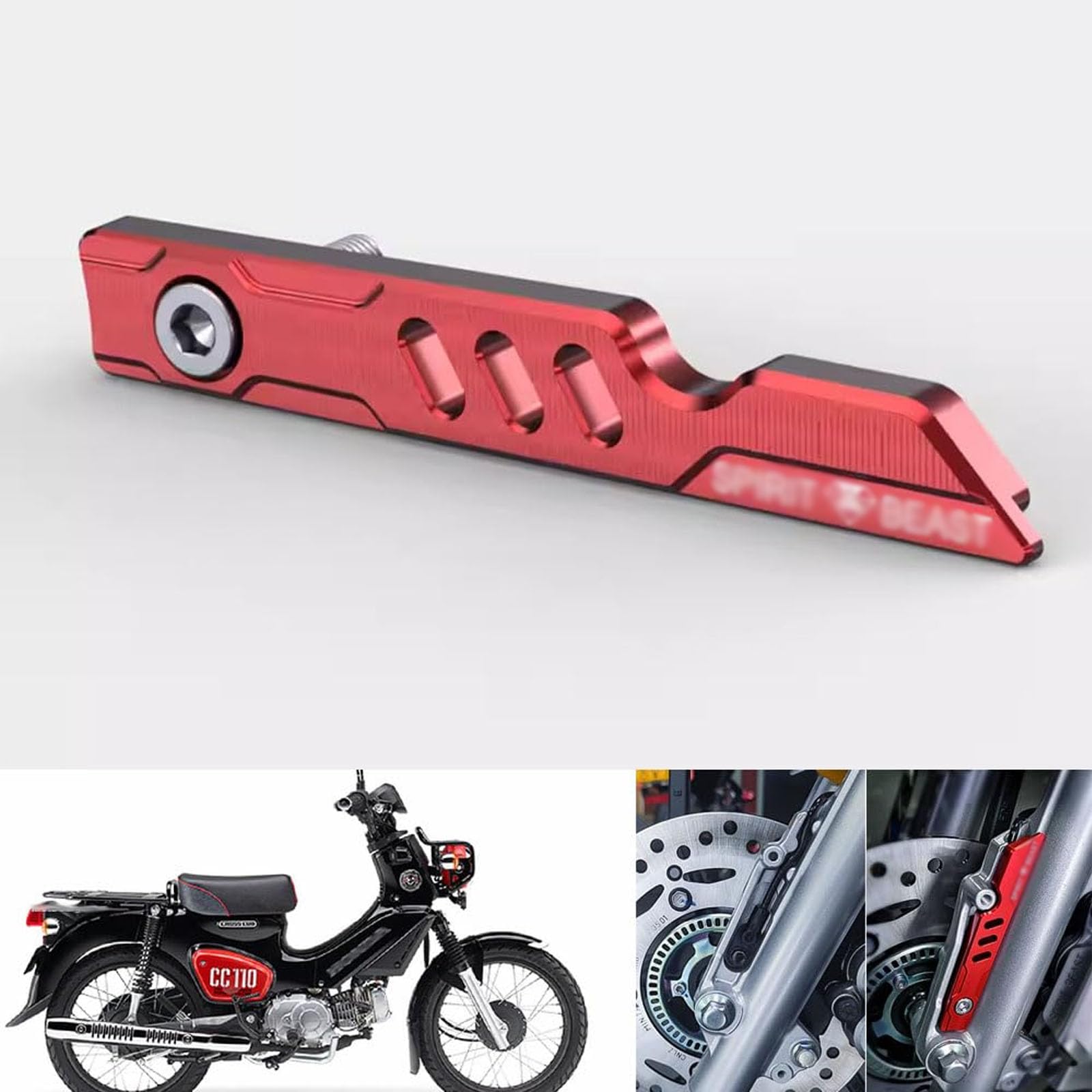 DOMOPAY FOR CUB CC110 (JA45/JA60) Sensor Guard Motorcycle Front Wheel Brake ABS Protective Cover Repair Parts Motorcycle Accessories (Red) красный
DOMOPAY FOR CUB CC110 (JA45/JA60) Sensor Guard Motorcycle Front Wheel Brake ABS Protective Cover Repair Parts Motorcycle Accessories (Red) красный