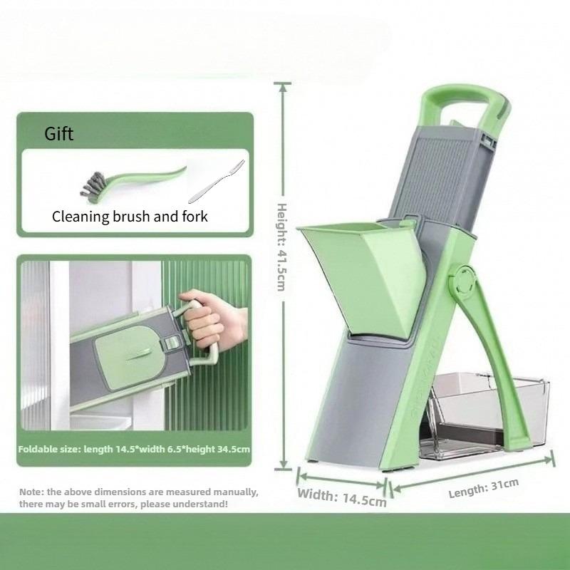 Multifunctional Vegetable Chopper Food Potato Cutter Fruit/Food Slicer Grater French Fry Cutter Slices Strips Julienne Dicer зелений
Multifunctional Vegetable Chopper Food Potato Cutter Fruit/Food Slicer Grater French Fry Cutter Slices Strips Julienne Dicer зелений