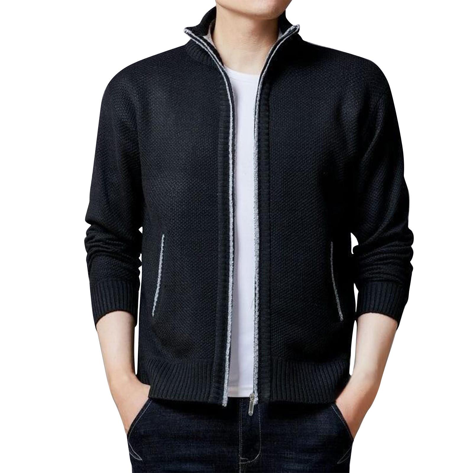 Men s Knitted Fleece Zipper Jacket Men s Sports Large Size Casual Jacket XXXL чёрный
Men s Knitted Fleece Zipper Jacket Men s Sports Large Size Casual Jacket XXXL чёрный