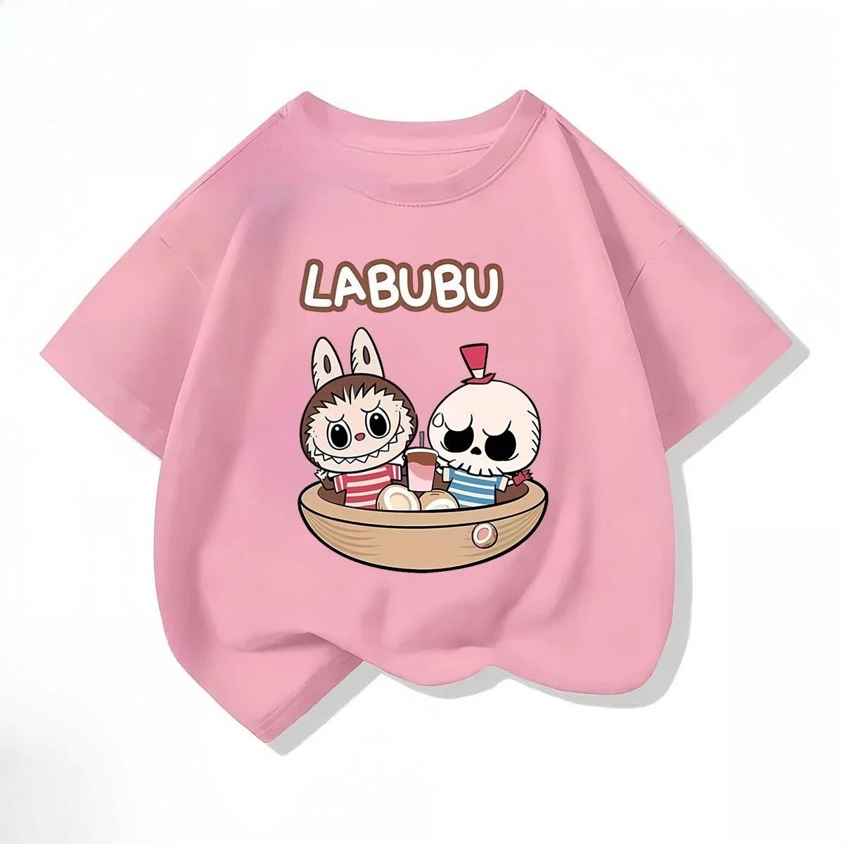 Летняя милая детская футболка с мультяшным принтом Лабубу, кавайный топ, детская футболка, футболка для мальчиков и девочек, забавная одежда 130
Летняя милая детская футболка с мультяшным принтом Лабубу, кавайный топ, детская футболка, футболка для мальчиков и девочек, забавная одежда 130