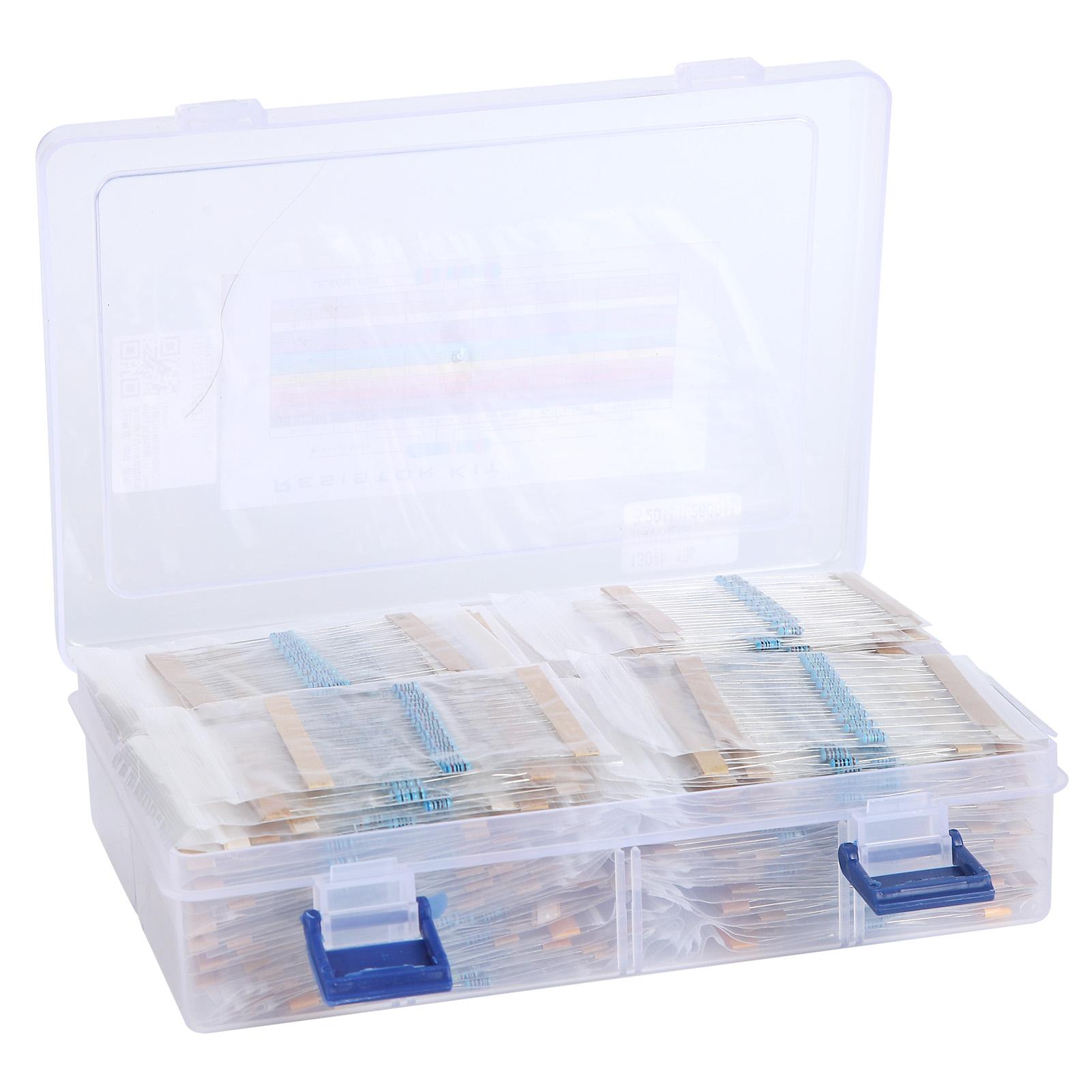 2600 шт. Високоточні Ізоляційні Термостійкі Антикорозійні Асортимент Резисторів для DIY Проектів
2600 шт. Високоточні Ізоляційні Термостійкі Антикорозійні Асортимент Резисторів для DIY Проектів