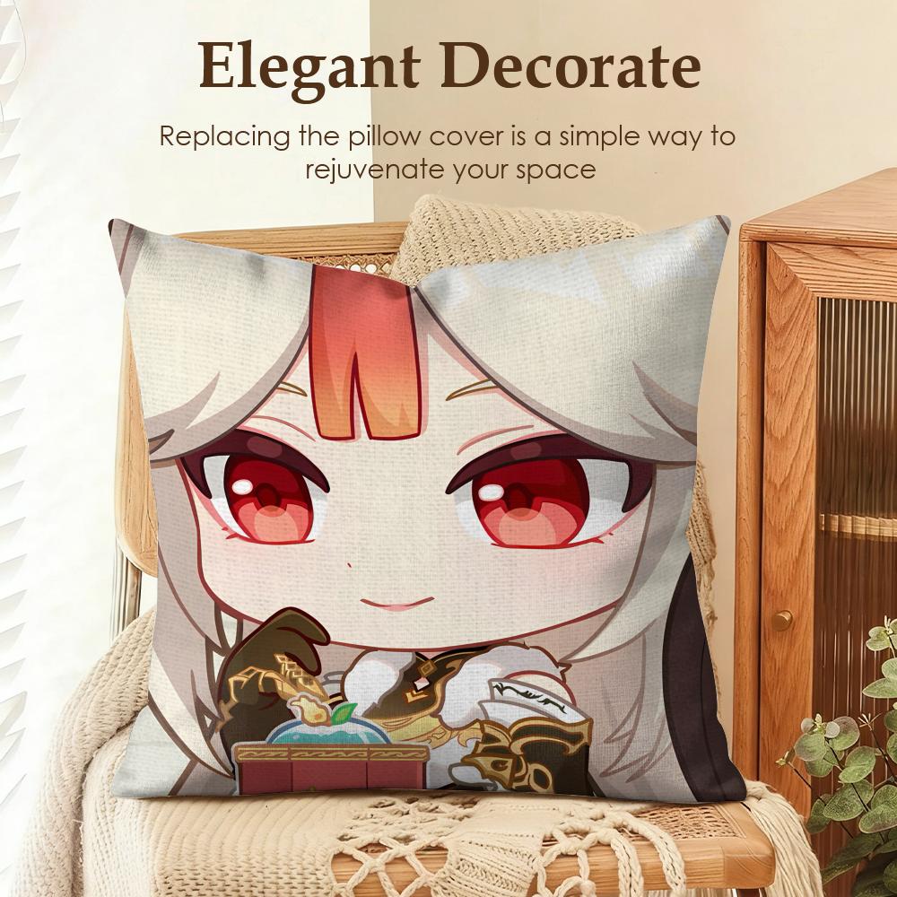 Ningguang cute Genshin Impact Cushion Cover Natural Linen Organic Fabric DoubleSided Printing Sofa Home Decor Gift Pillow Case 30x30cm
Ningguang cute Genshin Impact Cushion Cover Natural Linen Organic Fabric DoubleSided Printing Sofa Home Decor Gift Pillow Case 30x30cm