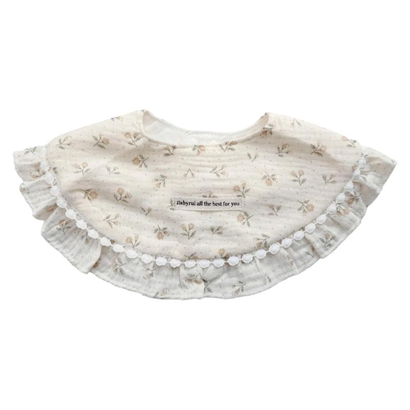 Water Proofing Cotton Drooling Bib Elegant Embroidery Oversized Saliva Towel Comfortable Printed Design for Baby Mealtime
Water Proofing Cotton Drooling Bib Elegant Embroidery Oversized Saliva Towel Comfortable Printed Design for Baby Mealtime