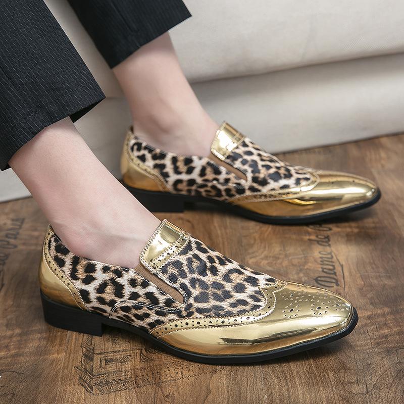 Large size men s fashion casual leather shoes 45 trend Korean version pointed lace-up leather shoes personalized hairstylist leather shoes 39 золотой
Large size men s fashion casual leather shoes 45 trend Korean version pointed lace-up leather shoes personalized hairstylist leather shoes 39 золотой