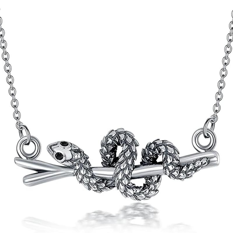 Stylish Wish Vintage Serpent Rhinestone Necklace Perfect For Lovers Animal Style A
Stylish Wish Vintage Serpent Rhinestone Necklace Perfect For Lovers Animal Style A