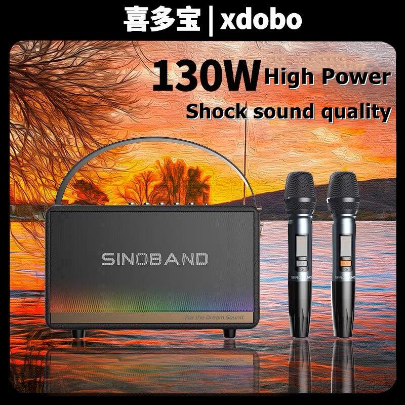 Xdobo Mirage Ретро Караоке 130 Вт Портативная Bluetooth-колонка Беспроводной микрофон TWS Сабвуфер Поддержка Aux/TF/USB/6,5 мм Инструментальный аудио
Xdobo Mirage Ретро Караоке 130 Вт Портативная Bluetooth-колонка Беспроводной микрофон TWS Сабвуфер Поддержка Aux/TF/USB/6,5 мм Инструментальный аудио