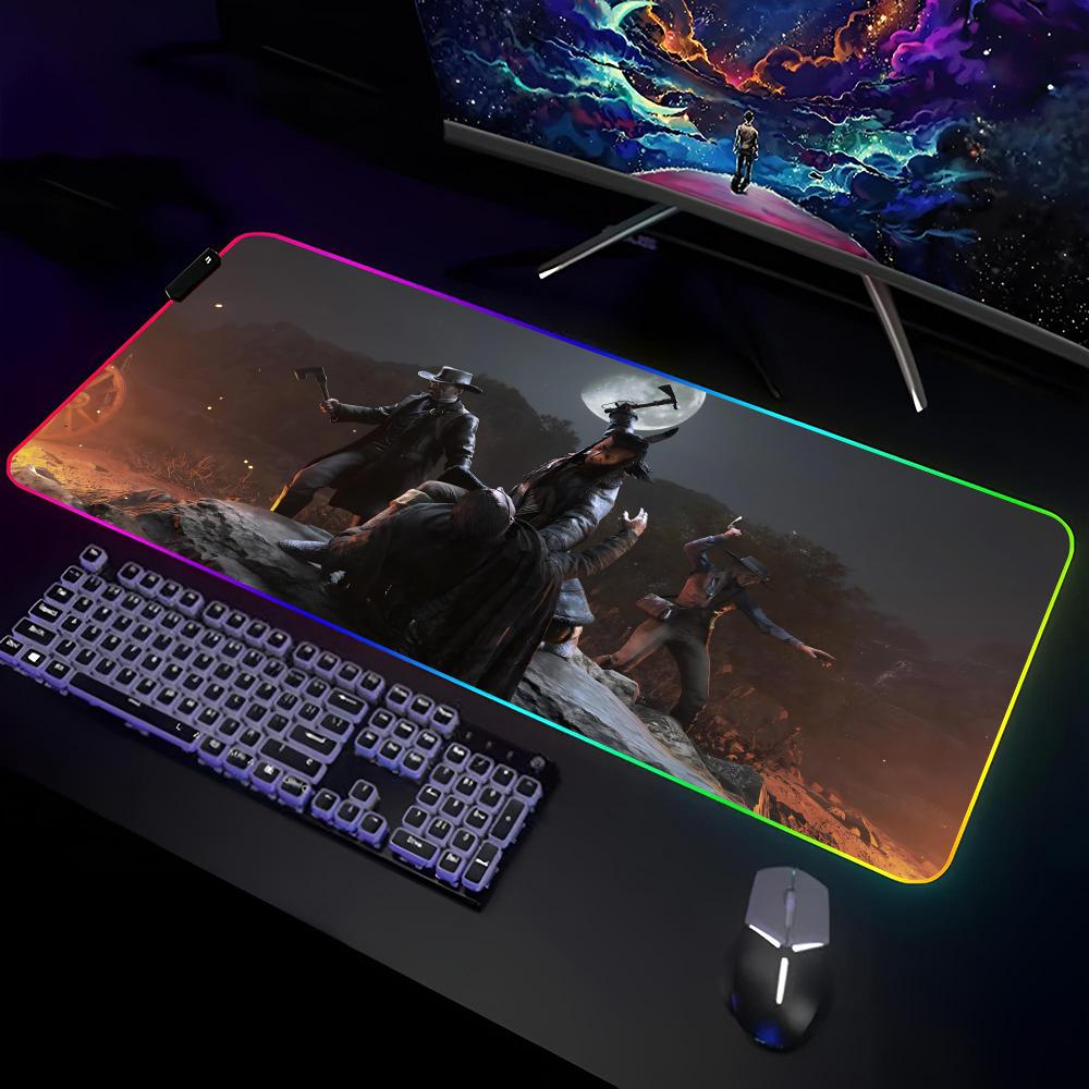 H-Hunt-Showdown Gamer Mouse Pad Gamer RGB Deskmat Keyboard Mat Gaming Laptops LED Mousepad Desk Protector Anime Mause Mats RGB600x300x3mm
H-Hunt-Showdown Gamer Mouse Pad Gamer RGB Deskmat Keyboard Mat Gaming Laptops LED Mousepad Desk Protector Anime Mause Mats RGB600x300x3mm