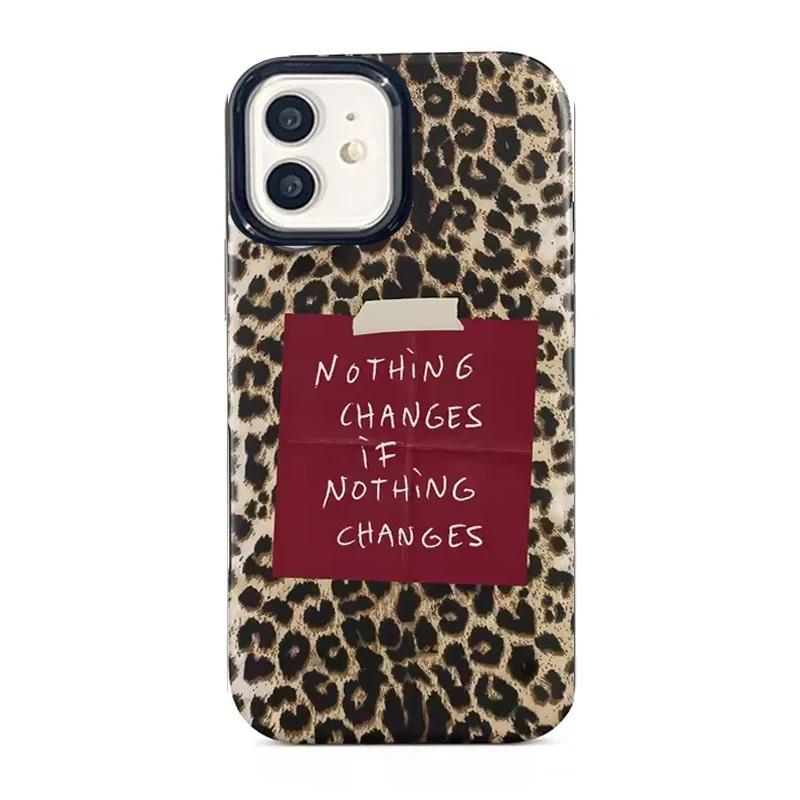 Nothing Changes English Letter Leopard Print Phone Case for iPhone 17AIR 16 15 14 13 12 11 PRO XSMAX MINI XR 7 8 PLUS Y2K Cover iPhone 15 Pro Max
Nothing Changes English Letter Leopard Print Phone Case for iPhone 17AIR 16 15 14 13 12 11 PRO XSMAX MINI XR 7 8 PLUS Y2K Cover iPhone 15 Pro Max