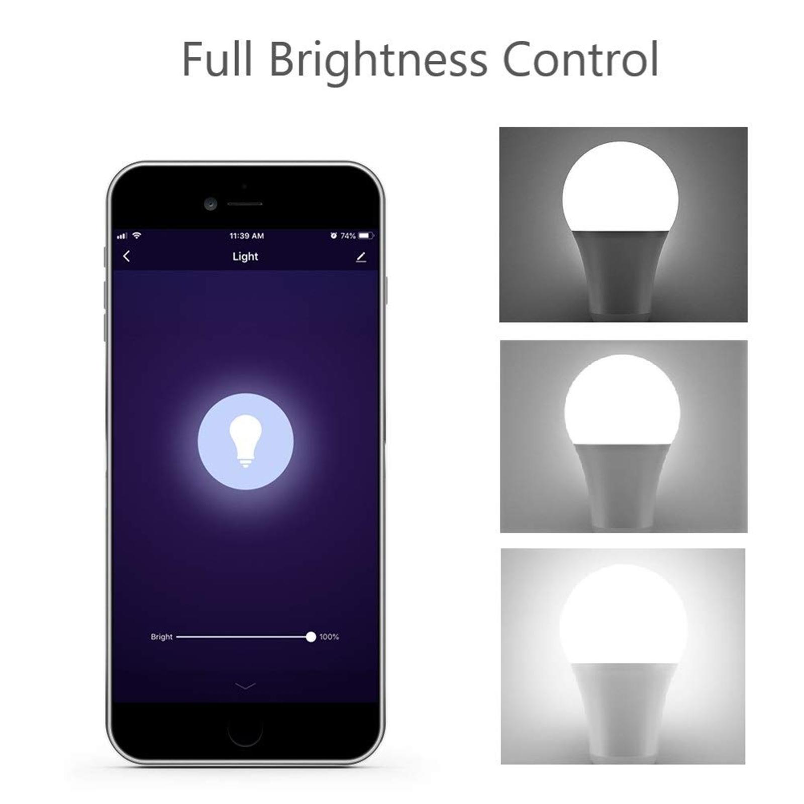 Fcmila TY007 Умная Wi-Fi лампочка со светодиодной подсветкой RGB, совместимая с Amazon Alexa/Google
Fcmila TY007 Умная Wi-Fi лампочка со светодиодной подсветкой RGB, совместимая с Amazon Alexa/Google