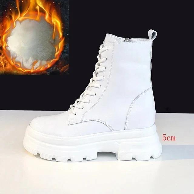 Женские осенне-зимние ботильоны, модные ботильоны на высоком каблуке из натуральной кожи для женщин, теплая плюшевая зимняя обувь, ботинки 40
Женские осенне-зимние ботильоны, модные ботильоны на высоком каблуке из натуральной кожи для женщин, теплая плюшевая зимняя обувь, ботинки 40