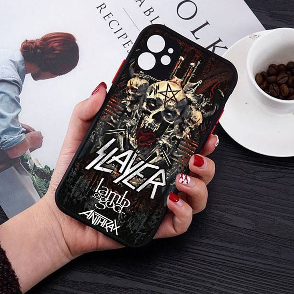 Slayer Heavy Metal Band Music For IPhone Air 16 15 14 Plus 13 12 11 Pro Max Matte Cover Jelly Shockproof Phone Case iphone 15pro max
Slayer Heavy Metal Band Music For IPhone Air 16 15 14 Plus 13 12 11 Pro Max Matte Cover Jelly Shockproof Phone Case iphone 15pro max