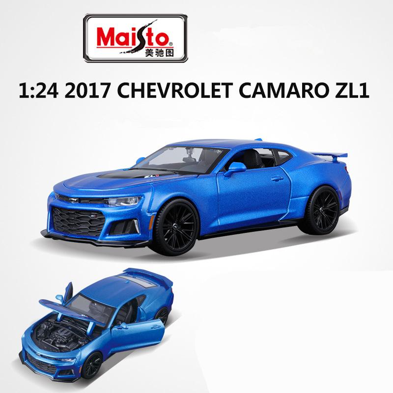 Maisto 1:24 2017 Chevrolet Camaro ZL1 Alloy Sports Car Model Simulation Diecast Metal Track Racing Vehicles Car Model Kids Gifts синій
Maisto 1:24 2017 Chevrolet Camaro ZL1 Alloy Sports Car Model Simulation Diecast Metal Track Racing Vehicles Car Model Kids Gifts синій