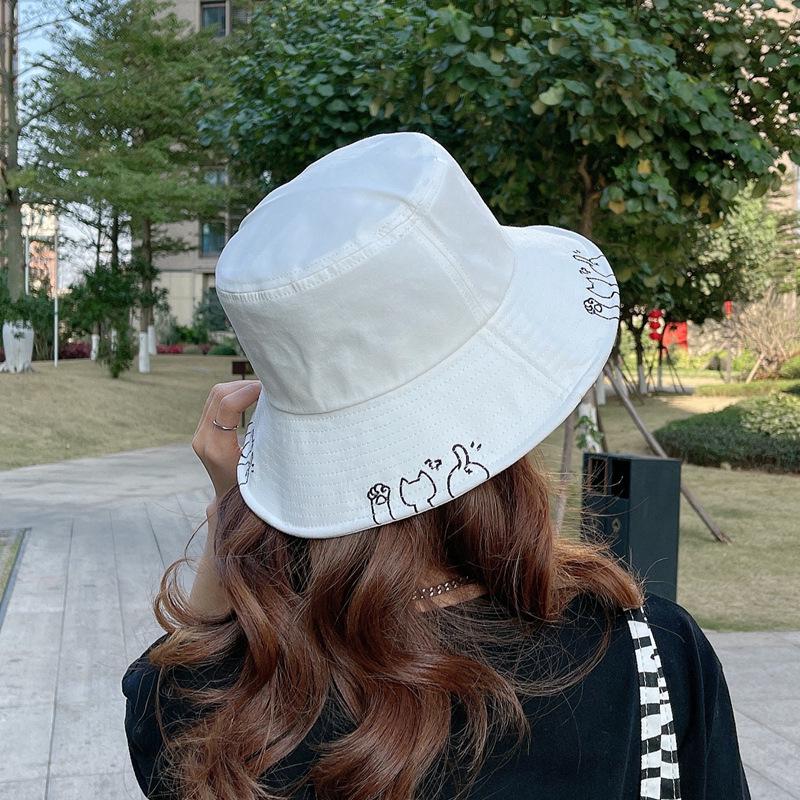Korean Style Women’s Cat Embroidery Bucket Hat – Cute, Sweet, Breathable & Sun-Shading One Size белый
Korean Style Women’s Cat Embroidery Bucket Hat – Cute, Sweet, Breathable & Sun-Shading One Size белый