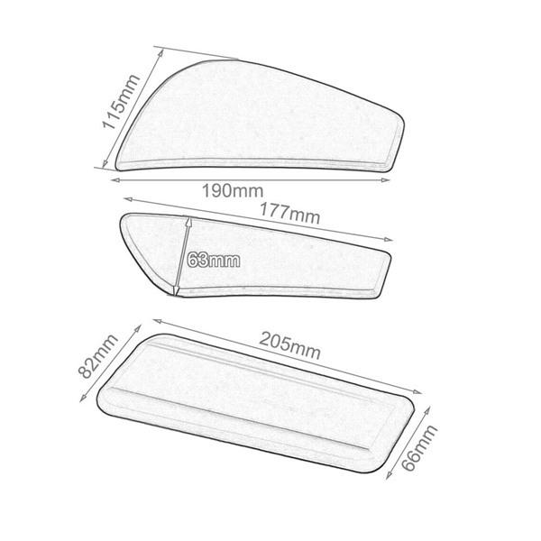BMW R1250RT/R1200RT Motorcycle Tank Sticker Set (5-Pack) None
BMW R1250RT/R1200RT Motorcycle Tank Sticker Set (5-Pack) None