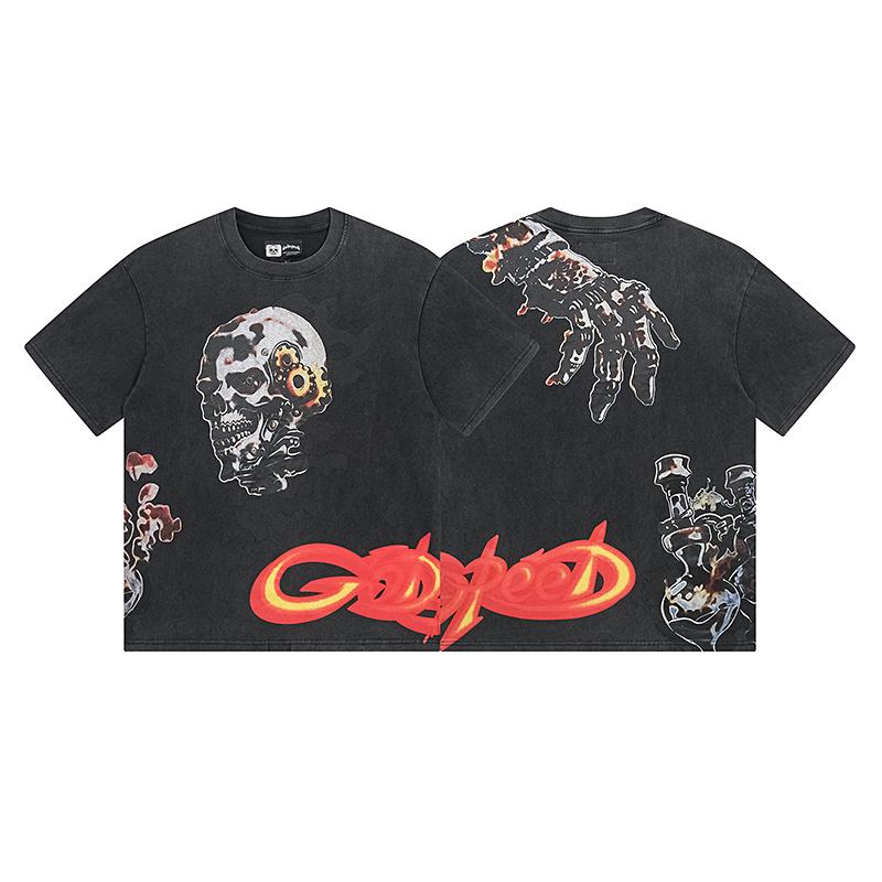 Men s Vintage Washed Oversized T-Shirt, Mechanical Skull & Skeleton Hand Graphic Streetwear Tee S
Men s Vintage Washed Oversized T-Shirt, Mechanical Skull & Skeleton Hand Graphic Streetwear Tee S