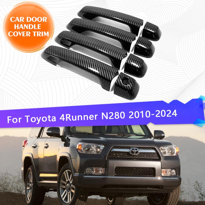 Для Toyota 4Runner Hilux Surf Hairakkususāfu N280 2010 ~ 2024 Хромированная накладка на дверную ручку автомобиля, наборы хромированных накладок Metallic Silver 4pcs
Для Toyota 4Runner Hilux Surf Hairakkususāfu N280 2010 ~ 2024 Хромированная накладка на дверную ручку автомобиля, наборы хромированных накладок Metallic Silver 4pcs