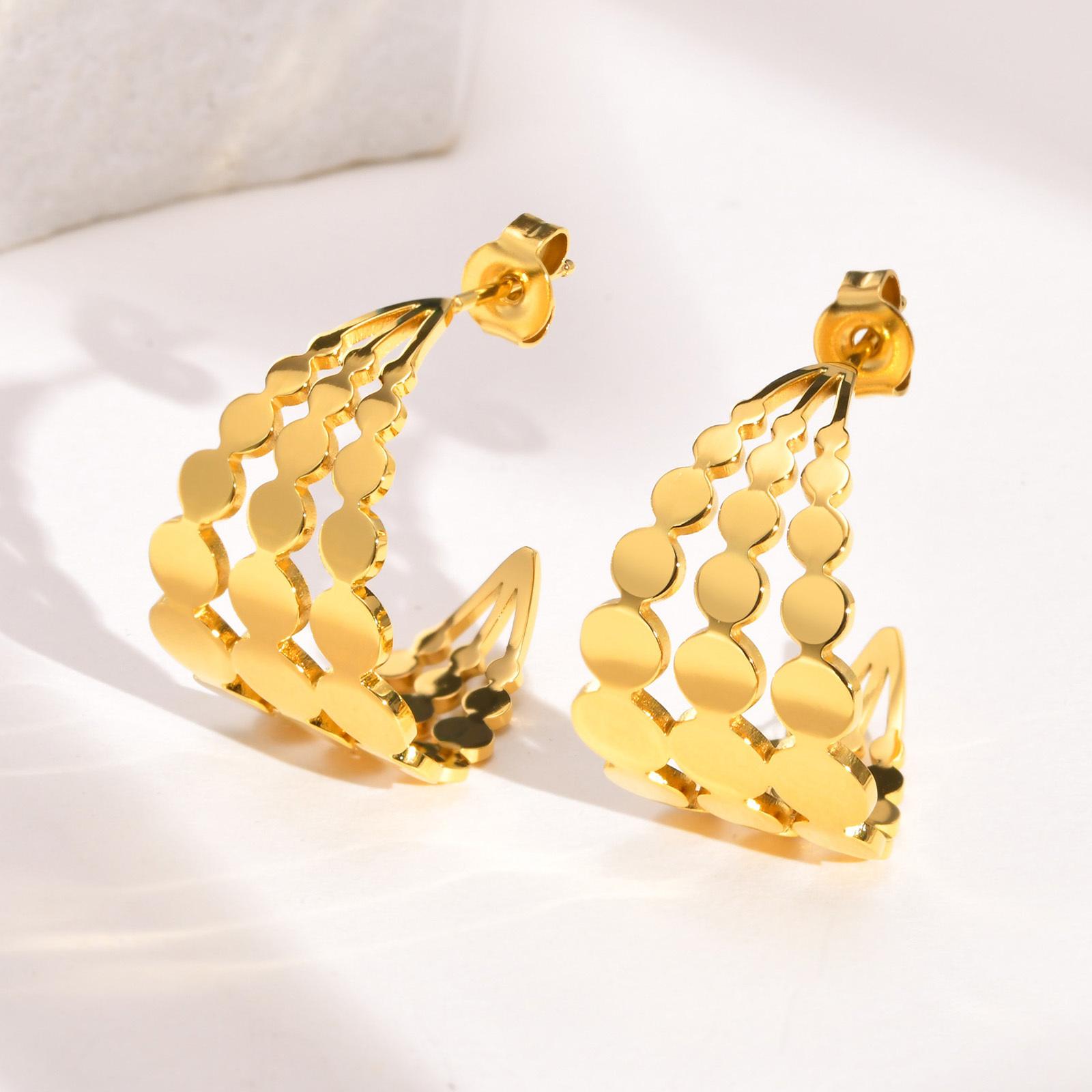 Vnox женские серьги-кольца с пайетками и подвесками для вечеринок, новые модные полые серьги из нержавеющей стали золотого цвета для девочек в подарок
Vnox женские серьги-кольца с пайетками и подвесками для вечеринок, новые модные полые серьги из нержавеющей стали золотого цвета для девочек в подарок