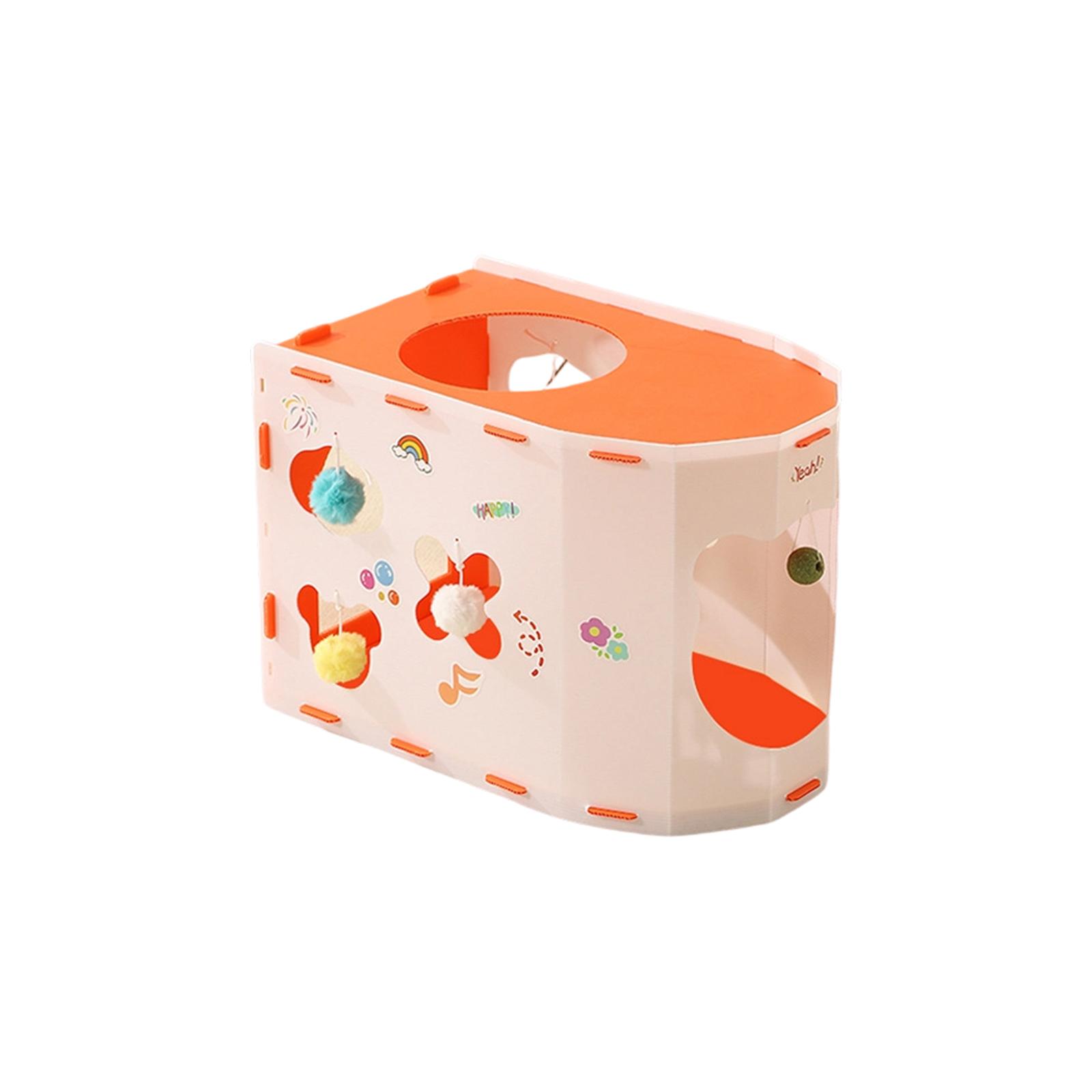 Multi Functional Cat Tunnel and House Plastic Pet Toy with Extended Tunnel Design for Indoor Use Suitable for All Seasons Interactive Play one size
Multi Functional Cat Tunnel and House Plastic Pet Toy with Extended Tunnel Design for Indoor Use Suitable for All Seasons Interactive Play one size