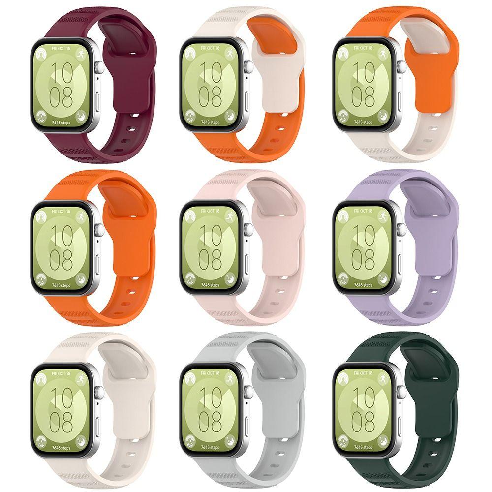 Replacement Watch Bracelet Watchband Wristband New Silicone Strap for Huawei Watch Fit 3
Replacement Watch Bracelet Watchband Wristband New Silicone Strap for Huawei Watch Fit 3