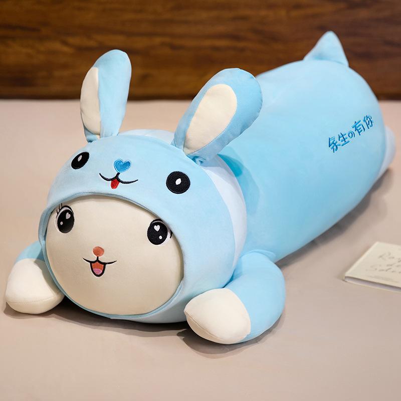 Лежащий Кролик Подушка Плюшевая Игрушка Кукла Кролик Для Сна Успокаивающая Тряпичная Кукла Подарок на День Святого Валентина 60cm(0.35kg) синий
Лежащий Кролик Подушка Плюшевая Игрушка Кукла Кролик Для Сна Успокаивающая Тряпичная Кукла Подарок на День Святого Валентина 60cm(0.35kg) синий