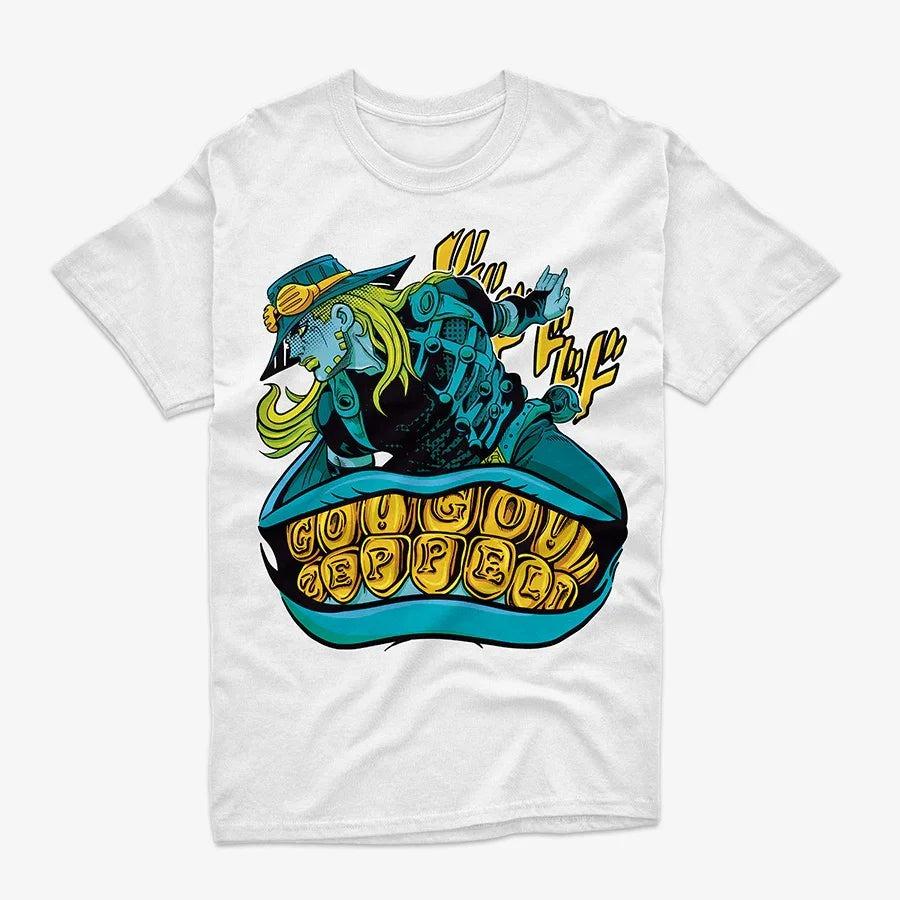 JoJo s Bizarre Adventure Steel Ball Run Gyro Zeppeli Anime Graphic T Shirt Manga Streetwear Cotton Oversized Tee S разноцветный
JoJo s Bizarre Adventure Steel Ball Run Gyro Zeppeli Anime Graphic T Shirt Manga Streetwear Cotton Oversized Tee S разноцветный