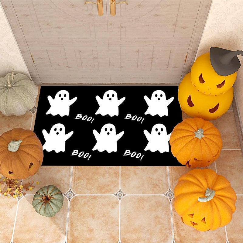 Halloween Ghost Boo Festive Door Mat Non-slip Washable Indoor Outdoor Rug Carpet for Front Door Entryway Holiday Home Decoration 30X50CM
Halloween Ghost Boo Festive Door Mat Non-slip Washable Indoor Outdoor Rug Carpet for Front Door Entryway Holiday Home Decoration 30X50CM