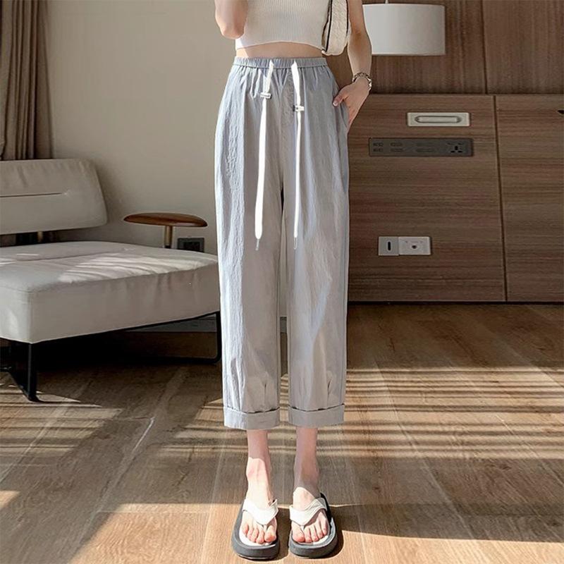 Summer Ice Silk White Radish Harem Pants for Pregnant Women - Quick-Dry, Slimming, Sun Protection L сірий колір
Summer Ice Silk White Radish Harem Pants for Pregnant Women - Quick-Dry, Slimming, Sun Protection L сірий колір