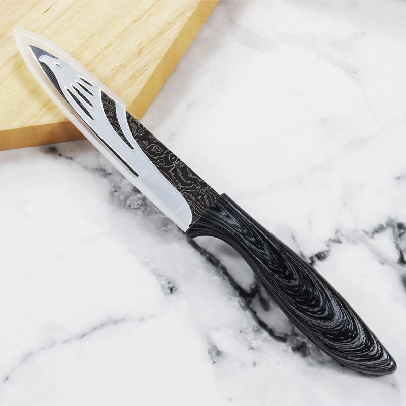 Нож для фруктов из нержавеющей стали Острый кухонный кухонный нож Модный нож шеф-повара с гофрированной поверхностью Бытовой нож с удобной ручкой Style 1
Нож для фруктов из нержавеющей стали Острый кухонный кухонный нож Модный нож шеф-повара с гофрированной поверхностью Бытовой нож с удобной ручкой Style 1