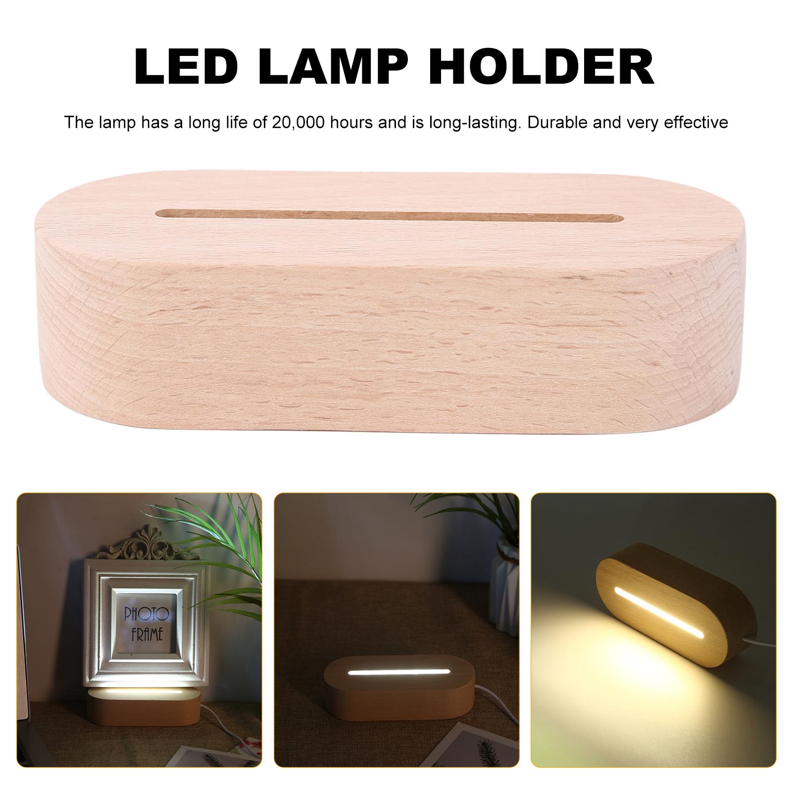 1-8PCS Oval Wooden LED Light Display Luminous Base for Resin Letter Lamp Glass Resin Art Wood Light Display Base Home Decoration
1-8PCS Oval Wooden LED Light Display Luminous Base for Resin Letter Lamp Glass Resin Art Wood Light Display Base Home Decoration