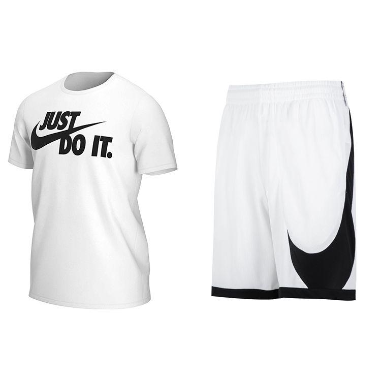 Nike Футболка с коротким рукавом и принтом логотипа, мужской комплект из AR5007-100+DH6764-100 M
Nike Футболка с коротким рукавом и принтом логотипа, мужской комплект из AR5007-100+DH6764-100 M