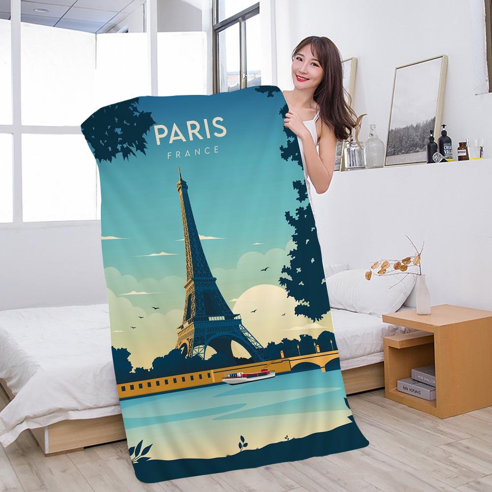 Eiffel Tower Beach Towel Colorful Bath Towels for Girl Microfiber Quick Dry Sand Free Beach Yoga Spa Gym Pool W40*H60(CM)
Eiffel Tower Beach Towel Colorful Bath Towels for Girl Microfiber Quick Dry Sand Free Beach Yoga Spa Gym Pool W40*H60(CM)