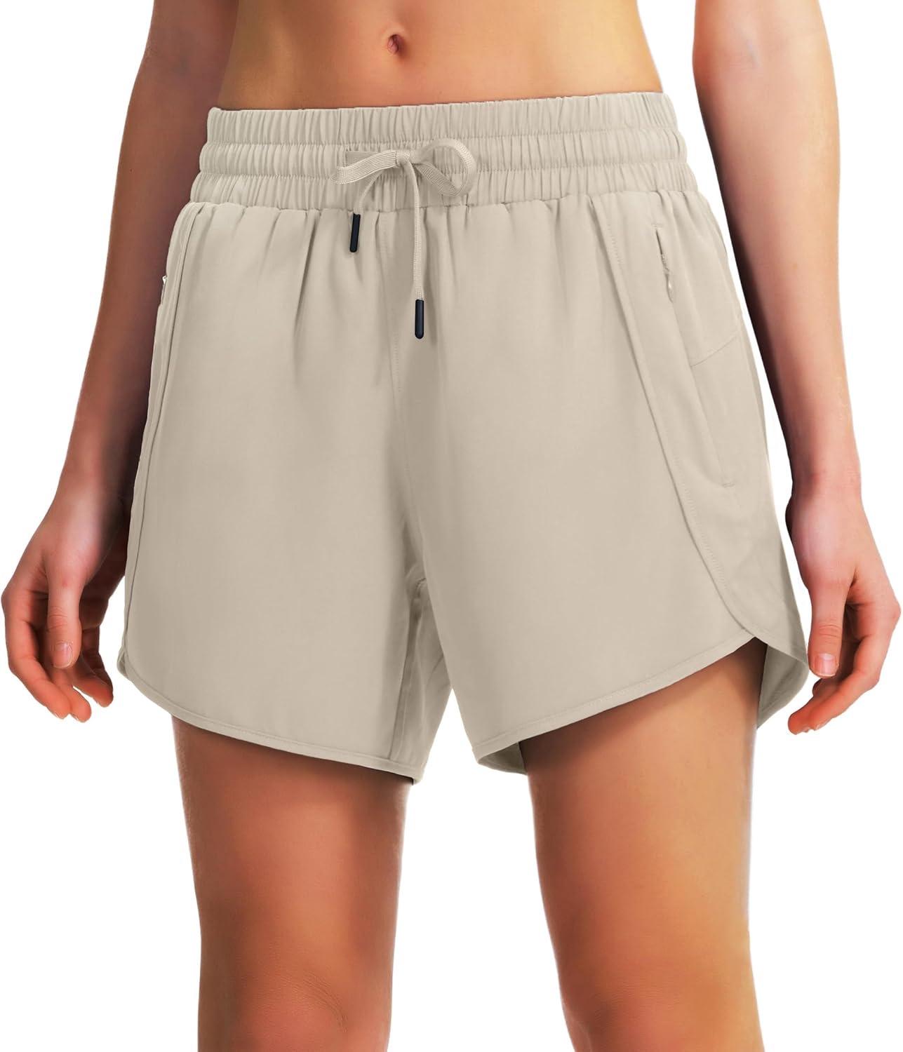5-Inch Women s Quick-Dry Running Shorts with Zipper Pocket L
5-Inch Women s Quick-Dry Running Shorts with Zipper Pocket L