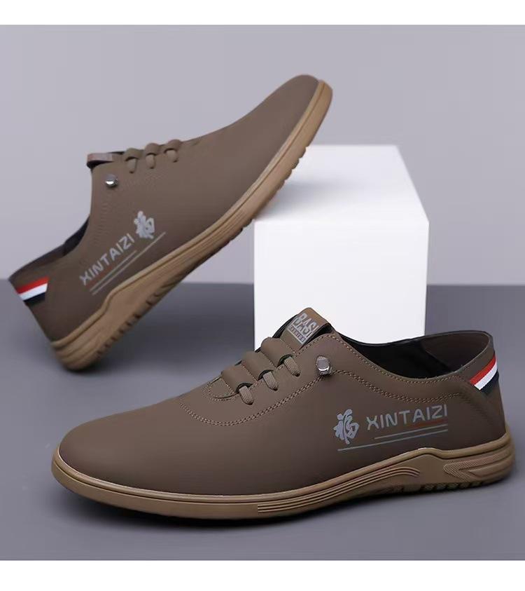 Spring casual men s shoes new men s leather shoes soft-soled casual casual shoes 44
Spring casual men s shoes new men s leather shoes soft-soled casual casual shoes 44