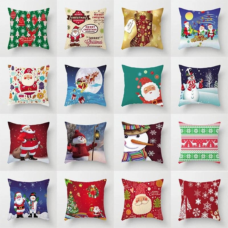 Christmas decoration cushion cover sofa car office seat ornaments bedroom room decoration New Year home decoration 45x45cm
Christmas decoration cushion cover sofa car office seat ornaments bedroom room decoration New Year home decoration 45x45cm