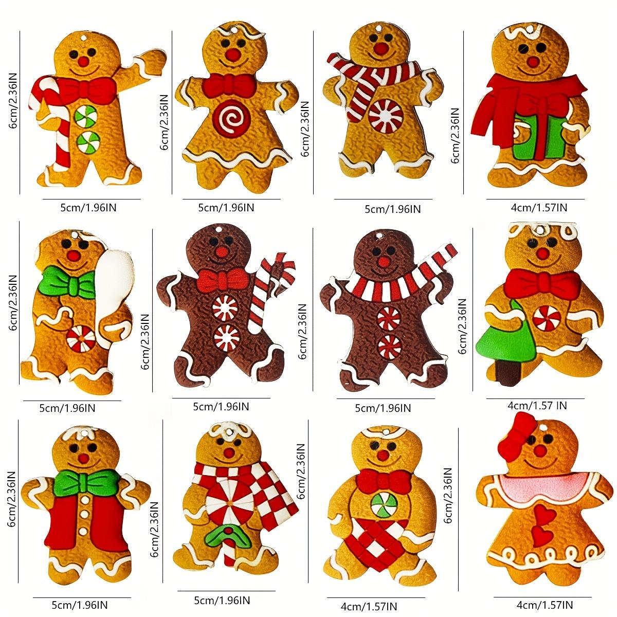 12 шт. Мужские пряничные елочные украшения Празничный деревянный праздничный декор с различными дизайнами, Рождество, Подвесные шармы, Рождественские украшения
12 шт. Мужские пряничные елочные украшения Празничный деревянный праздничный декор с различными дизайнами, Рождество, Подвесные шармы, Рождественские украшения
