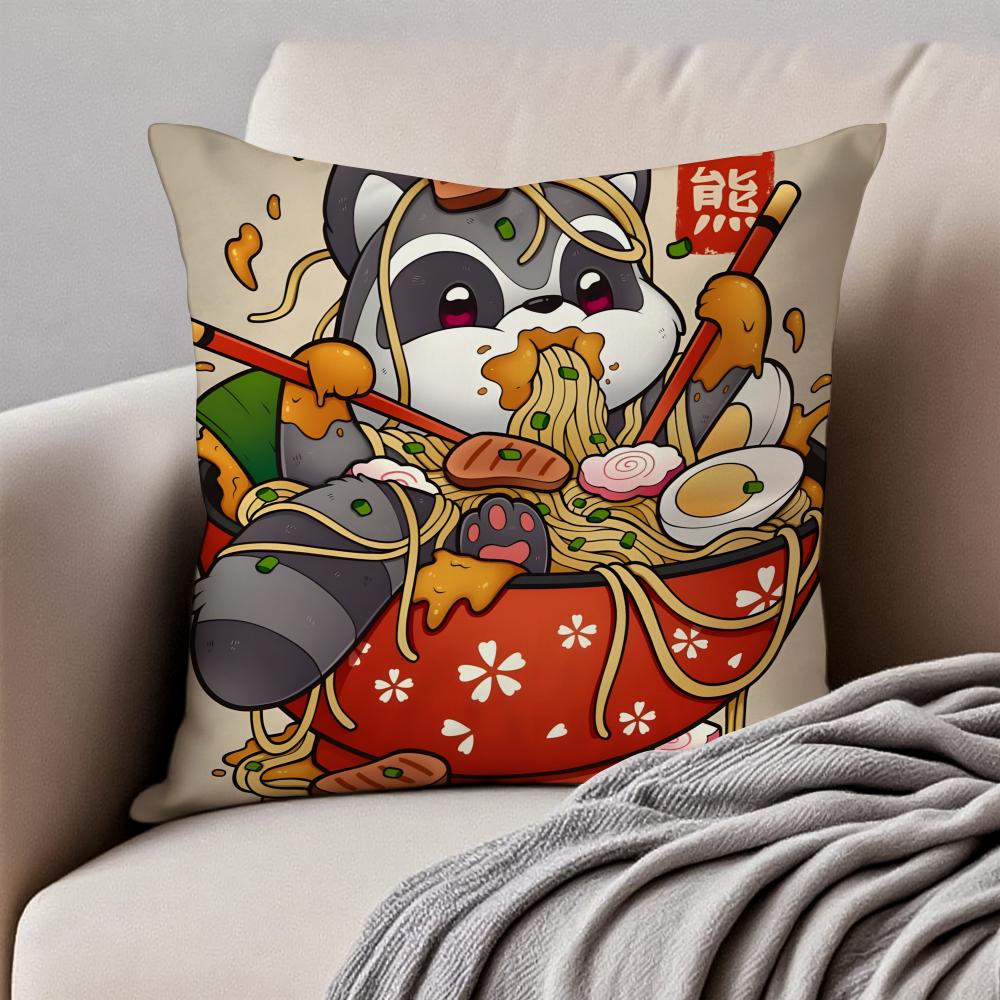 RRamen Animal anime painting Cushion Cover Pillowcase Antidustmite Invisible Zipper Short Plush Sofa Cushion 30X30cm
RRamen Animal anime painting Cushion Cover Pillowcase Antidustmite Invisible Zipper Short Plush Sofa Cushion 30X30cm