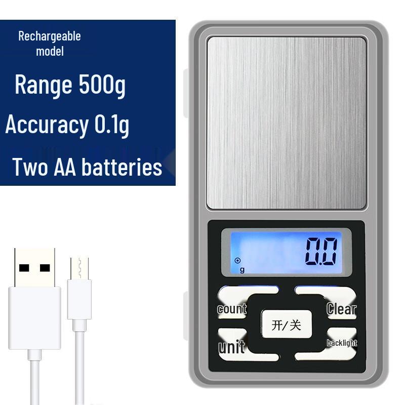 Yingheng Rechargeable Digital Kitchen Scale
Yingheng Rechargeable Digital Kitchen Scale