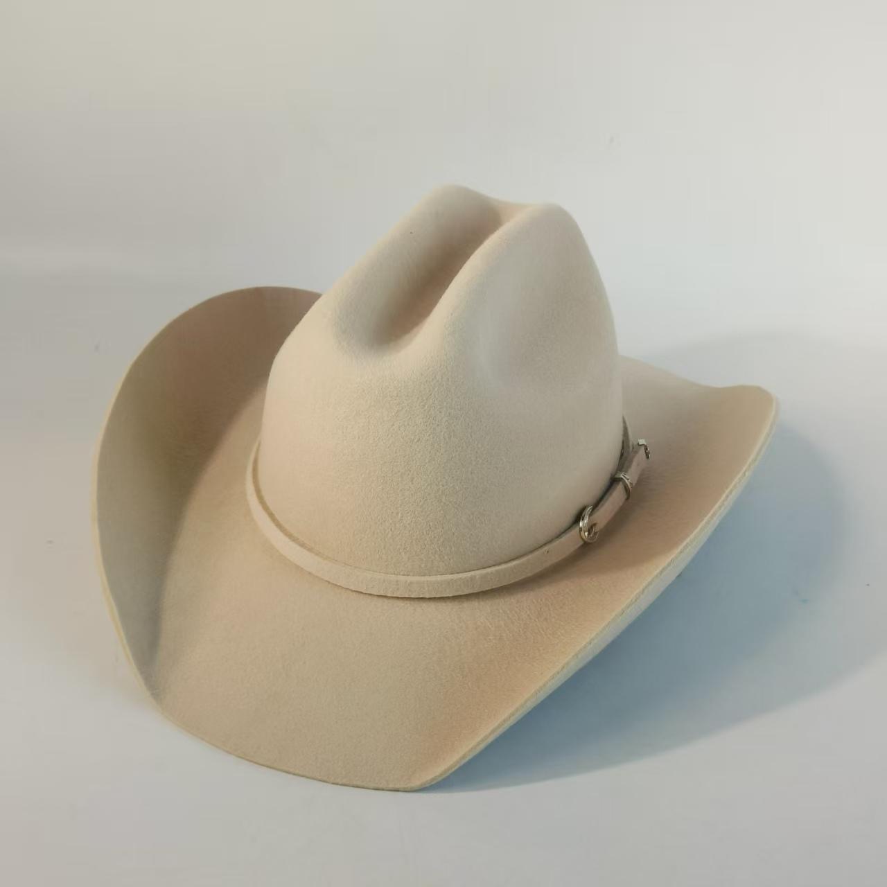 100% WOOL Cowboy Hats for men women Cowgirl wool cowboy hat With lining wide brim Felt Hat custom 4 size outdoor sombrero hombre 60cm
100% WOOL Cowboy Hats for men women Cowgirl wool cowboy hat With lining wide brim Felt Hat custom 4 size outdoor sombrero hombre 60cm