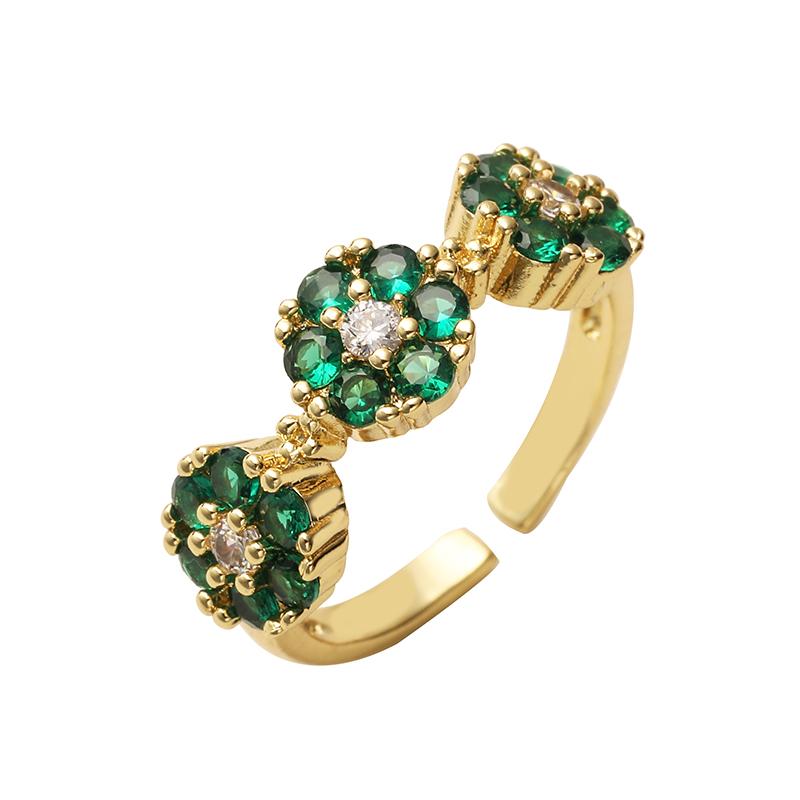 HECHENG,Temperament Sweet Flower Finger Rings for Lady Luxury Inlaid AAA CZ Fashion Opening Rings Women s Finger Accessories Gif зелёный
HECHENG,Temperament Sweet Flower Finger Rings for Lady Luxury Inlaid AAA CZ Fashion Opening Rings Women s Finger Accessories Gif зелёный
