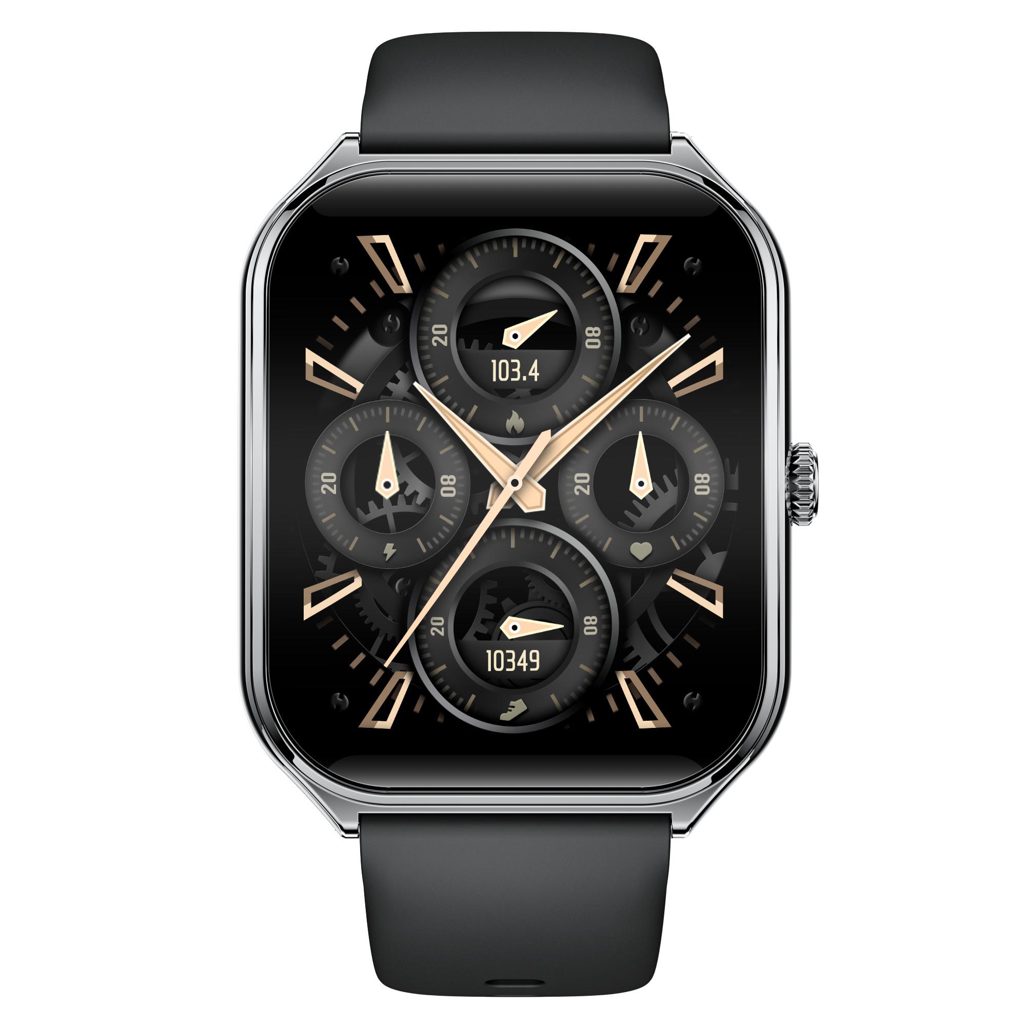 MT61 Ultra Thin Smart Watch 1.96 Inch AMOLED Curved Screen Bluetooth-Compatible Calling Health Monitor,Silicone Strap Silver
MT61 Ultra Thin Smart Watch 1.96 Inch AMOLED Curved Screen Bluetooth-Compatible Calling Health Monitor,Silicone Strap Silver