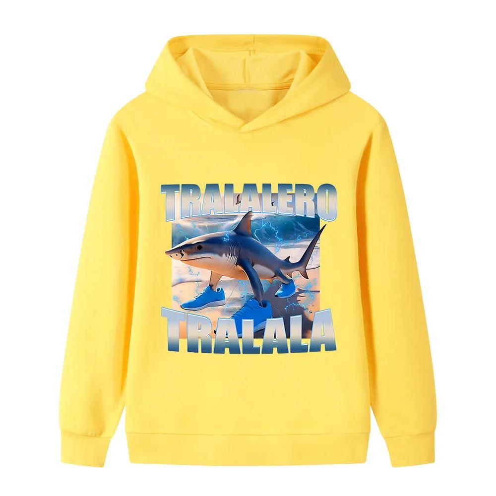 Italian Brainrot Tralalero Tralala fun print children s sweatshirt autumn and winter casual soft hoodie for boys and girls 140
Italian Brainrot Tralalero Tralala fun print children s sweatshirt autumn and winter casual soft hoodie for boys and girls 140