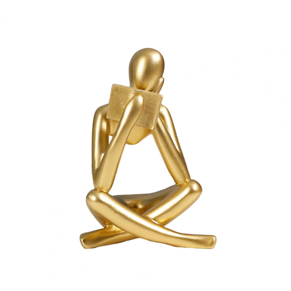 Nordic Style Thinker Statue Abstract Figure Sculpture Small Ornaments Resin Statue Yoga Figurine Home Decoration Desk Ornaments
Nordic Style Thinker Statue Abstract Figure Sculpture Small Ornaments Resin Statue Yoga Figurine Home Decoration Desk Ornaments