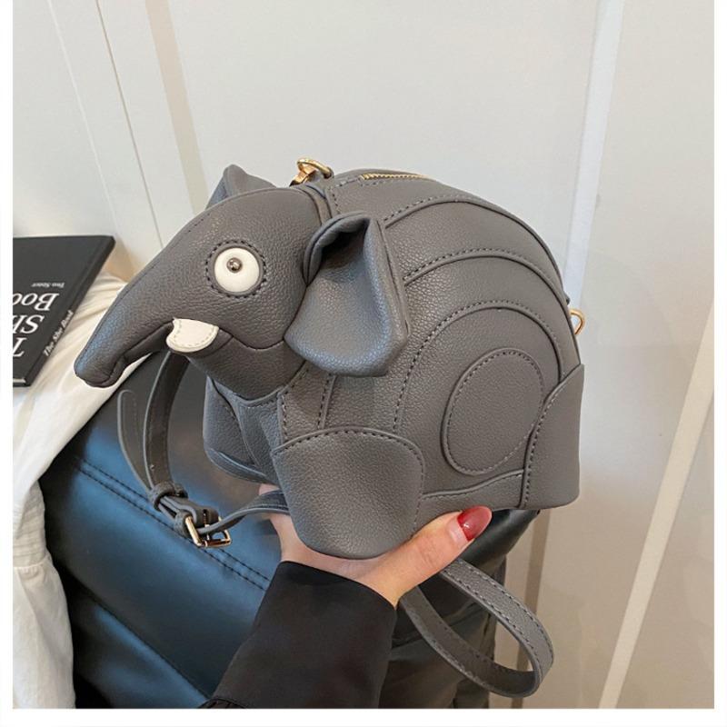 Niche design sense bag women, wind unique creative elephant shape bag Spice girl street messenger bag сірий колір
Niche design sense bag women, wind unique creative elephant shape bag Spice girl street messenger bag сірий колір