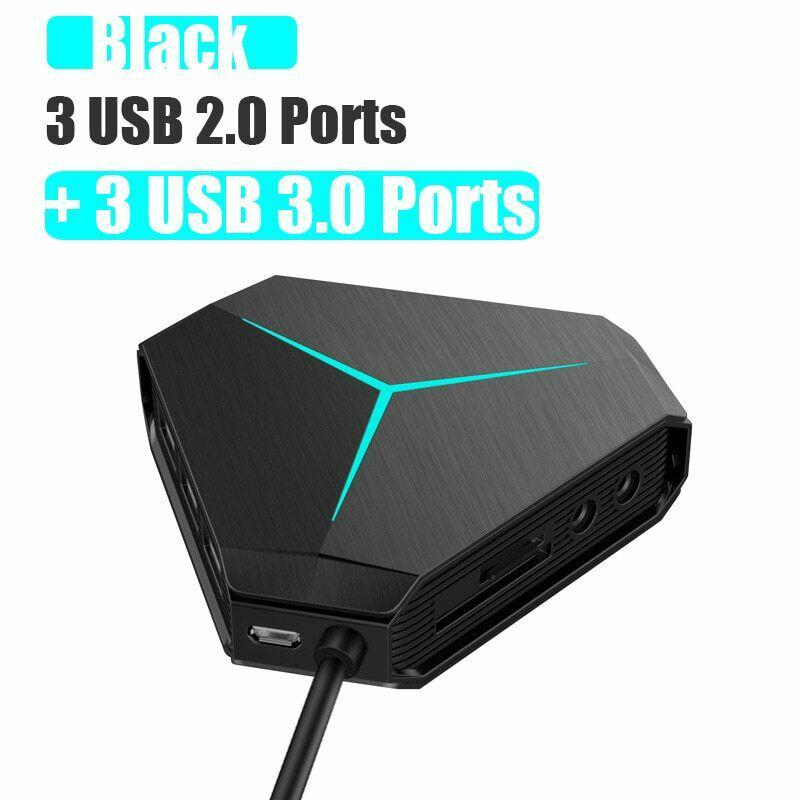 Высокоскоростной 6-портовый USB-концентратор Lvye 3.0/2.0, адаптер расширения для ноутбуков
Высокоскоростной 6-портовый USB-концентратор Lvye 3.0/2.0, адаптер расширения для ноутбуков