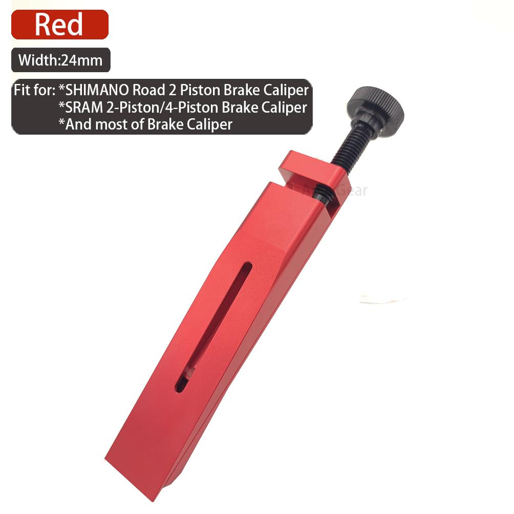 Bike Piston Press Tool for Shimano/Sram Hydraulic Disc Brake Caliper Road Bicycle Repairs Brake Tools Aluminium Maintenance Tool 24mm Red
Bike Piston Press Tool for Shimano/Sram Hydraulic Disc Brake Caliper Road Bicycle Repairs Brake Tools Aluminium Maintenance Tool 24mm Red