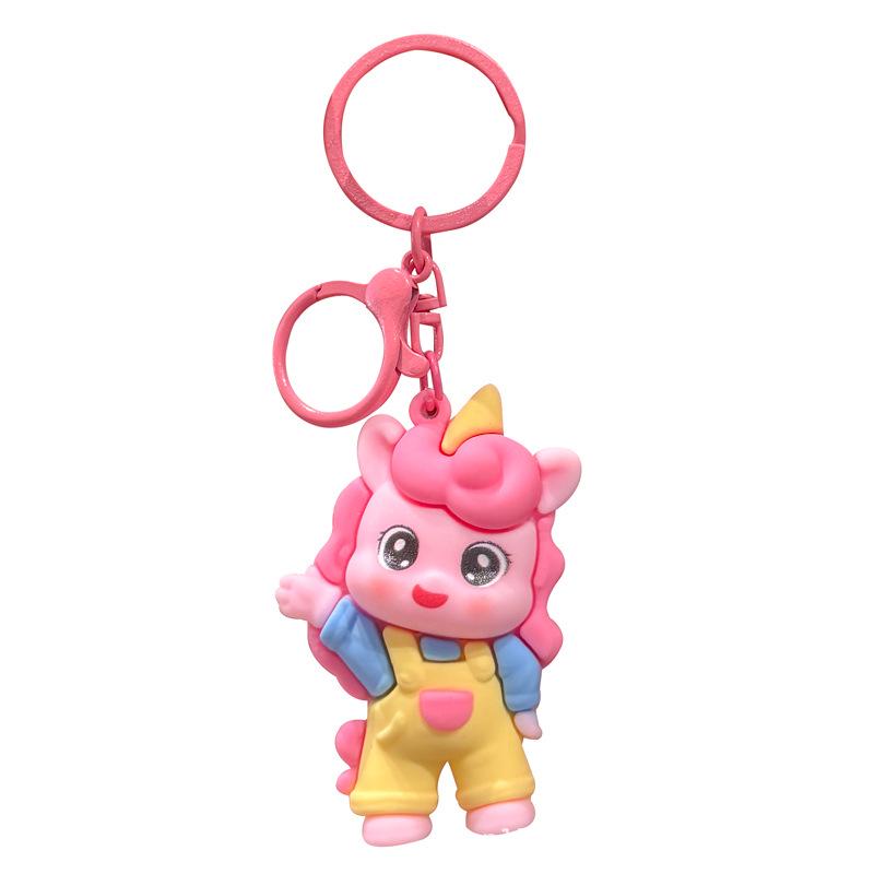 Year of the Horse Cartoon Unicorn Keychain Pendant - Cute Lily Ornaments & Accessories for Backpack Purple Cute Horse
Year of the Horse Cartoon Unicorn Keychain Pendant - Cute Lily Ornaments & Accessories for Backpack Purple Cute Horse