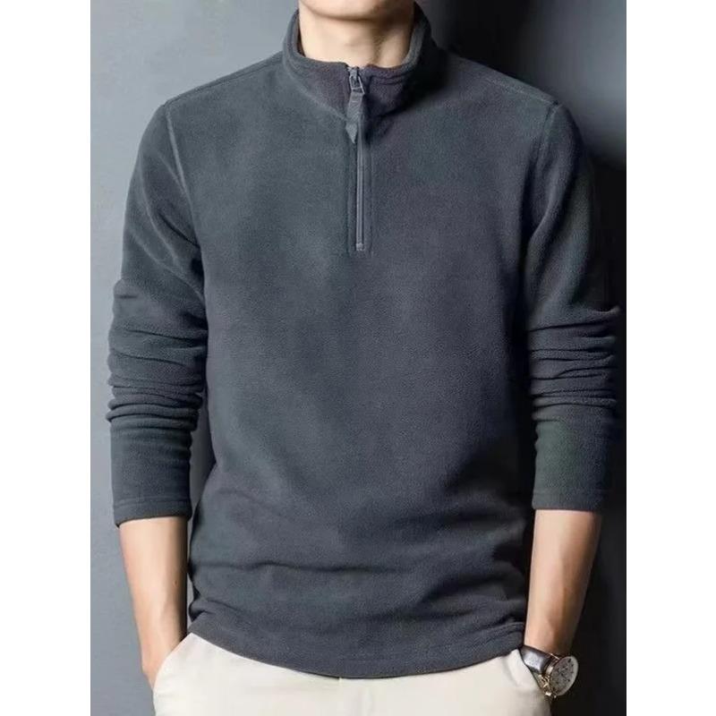 Autumn Winter New Warm Polo Shirts Men S Lamb Wool Sweatshirt Standing Neck Half Zip Long Sleeve Fashion Versatile Men Tees Tops 4XL
Autumn Winter New Warm Polo Shirts Men S Lamb Wool Sweatshirt Standing Neck Half Zip Long Sleeve Fashion Versatile Men Tees Tops 4XL